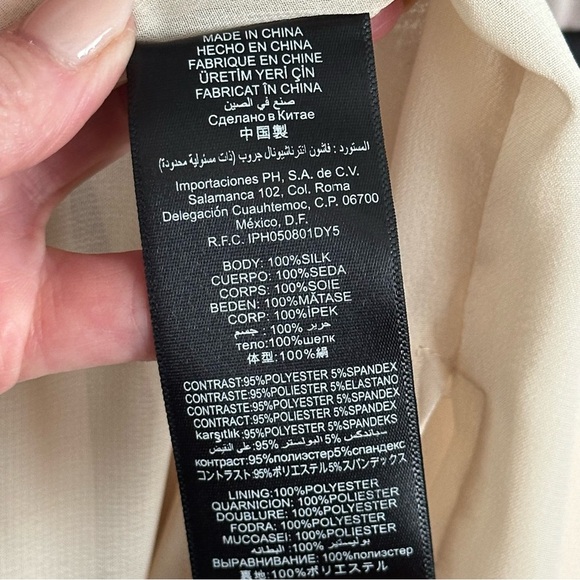 BEBE Y2K Draped Silk Maxi Dress Plunging V-Neckline Sleeveless Boho Chic Size S - Picture 13 of 16